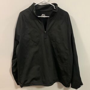 Slazenger quarter zip pullover great fabric, size Large very good condition